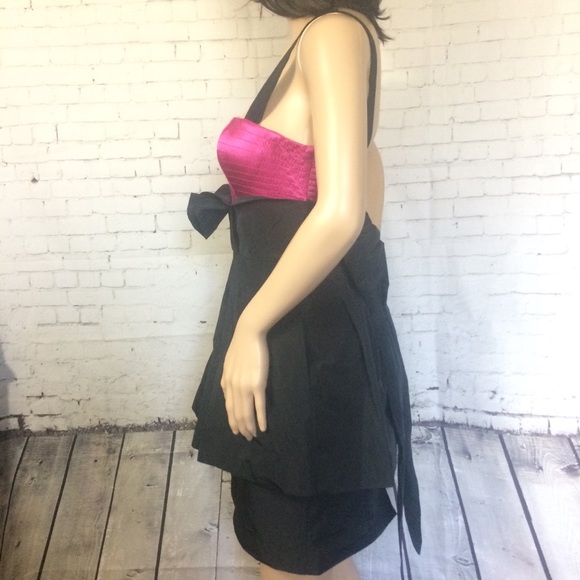 Pink and black Cocktail Formal Dress - Picture 8 of 8